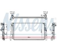 Radiateur, refroidissement moteur NISSENS 606340