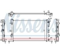 Radiateur d'eau Grille de radiateur soudée 637602 NISSENS pour RENAULT LATITUDE