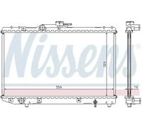 Radiateur d'eau Grille de radiateur soudée 64773 NISSENS pour TOYOTA STARLET