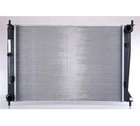 Radiateur d'eau Grille de radiateur soudée 666203 NISSENS