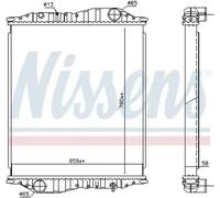 Radiateur, refroidissement du moteur NISSENS 69602A