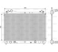 VALEO 701592 Radiateur du moteur
