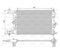Radiateur d'eau Grille de radiateur soudée 701594 VALEO pour OPEL ASTRA J GTC
