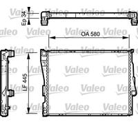 Valeo Radiateur de refroidissement moteur 734276
