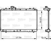 Radiateur d'eau Grille de radiateur soudée 735407 VALEO pour SUZUKI FIAT