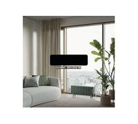 Radiateur decoratif électrique 1000W noir TESI PLINTHE -