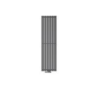 Radiateur design à eau chaude ECD Germany Stella 480x1800 mm Anthracite Acier vertical connexion centrale