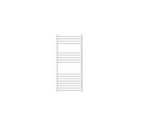 ECD Germany Radiateur Design Sahara - 600 x 1200 mm - Blanc - avec Raccord Latéral 500 mm