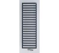 Radiateur design Zehnder quaro ZQ100130B500000 QA -100-030, 971 x 300 mm, noir signalisation, RAL 9017