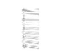 Zehnder Yucca Asym Design- Radiateurs salle de bain ZY400358A300000 YAD-130-060, 1304 x 578 mm, aluminium gris, double couche