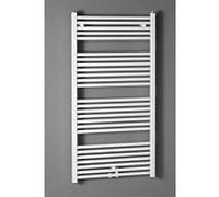 Zehnder zeno Design- Radiateurs salle de bain ZZ500260G5N9000 ZN-120-060-NA90, 1184 x 600 mm, gris bleu, RAL 7031