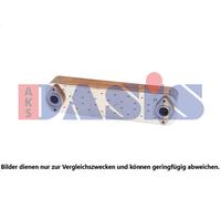 Radiateur d'huile AKS DASIS 406004N pour IVECO EUROSTAR 12.882 1993-2002
