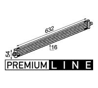 Radiateur d'huile, boîte automatique MAHLE CLC 17 000P