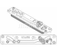 Radiateur d'huile de boîte de vitesses CLC 182 000P MAHLE pour BMW X6 X5