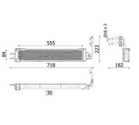 Radiateur d'huile MAHLE CLC 333 000P