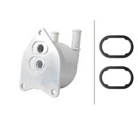 Radiateur d'huile de boîte de vitesses refroidi par eau 8MO 366 360-361 HELLA