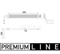 Mahle Original Radiateur d'huile de direction CLC 93 000P