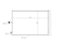 Radiateur d'huile, huile moteur NRF 350457