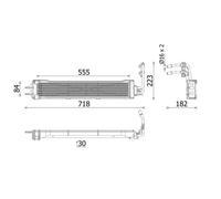 Radiateur d'huile MAHLE CLC 333 000P
