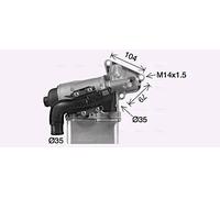 Radiateur d'huile moteur OL3710H AVA QUALITY COOLING pour OPEL RENAULT NISSAN