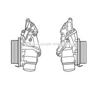 Radiateur d'huile moteur refroidi par eau MS3688H AVA QUALITY COOLING