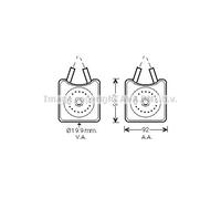 AVA QUALITY COOLING - Radiateur d'huile VN3215 - Réf. VN3215