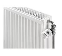 Radiateur eau chaude acier horizontal habillé Compact All In RAL 9016 type 22 H600xL400 693W