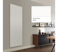 Radiateur eau chaude ARTEMIA Vertical 778W White Matt 0556 avec raccords fixes - ACOVA VXT-171-052C0556