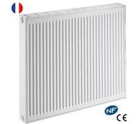 Radiateur eau chaude reversible Acier Blanc Type 21 Chauffage central DE DIETRICH Taille - T21 HR L40xH50 443W Blanc