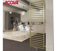Radiateur eau chaude vertical ACOVA KADRANE INOX 408W - KAI-140-040