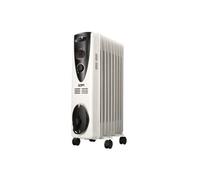 Radiateur Edm - À Huile - 2000w - 45x16,5x66cm - 07122
