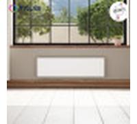 Radiateur électrique 1500W inertie fonte CHAMANE Nativ Plinthe connecté Blanc - INTUIS M198415