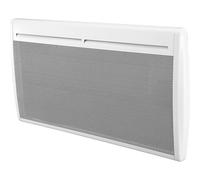 Radiateur électrique 2000W à panneau rayonnant horizontal blanc - Thermostat programmable