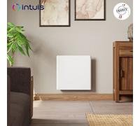 Radiateur électrique 2000W inertie fonte CHAMANE Nativ Horizontal connecté Blanc - INTUIS M198117