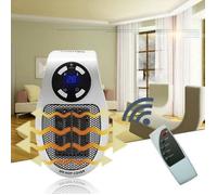 Radiateur Électrique 500W Chauffage Air Soufflant Ventilateur Chauffe Mini pour Salle de Bain Salon Bureau avec télécommande H0106D