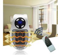 Radiateur Électrique 500W Chauffage Air Soufflant Ventilateur Chauffe Mini pour Salle de Bain Salon Bureau avec télécommand My18938