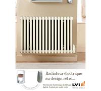 Radiateur électrique à fluide caloporteur horizontal 750W EPOK H - FINIMETAL 3630607