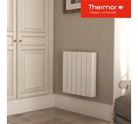 Radiateur chaleur douce Baléares 2 horizontal blanc 1250W - blanc - blanc