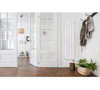 Radiateur électrique à inertie fluide Delatacalor Ramada 1500W blanc vertical