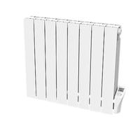 Radiateur électrique à inertie fluide 1500W bain d'huile mural thermostat lcd