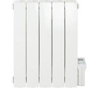 Radiateur électrique à inertie fluide 900 W DELTACALOR Telica cintré horizontal