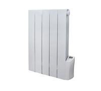 Radiateur électrique A Inertie Fluide - 900w - Warm Tech - 230v - Jusqu'a 35m3 - Blanc Warm Tech