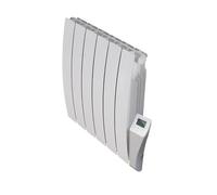 Radiateur électrique à inertie fluide Galbe Verno - Blanc - 900W
