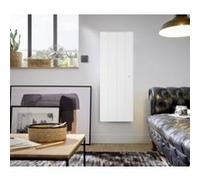Radiateur électrique à inertie sèche 1000W vertical blanc - Noirot Fontea