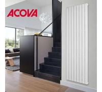 Radiateur électrique ACOVA - FASSANE Premium Vertical 1500W (hauteur 220) - inertie fluide - THXP150-220GF