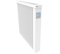 Radiateur électrique AeroFlow® COMPACT 1300 avec briques réfractaires et multi-contrôleur FlexiSmart (Andorid et iOS) Chauffage à accumulation de surface en tant que chauffage d'appoint électrique