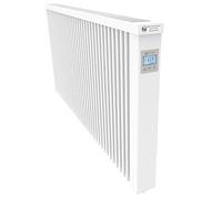 Radiateur électrique AeroFlow® MAXI 2450 avec briques réfractaires et multi-contrôleur FlexiSmart (Andorid et iOS) Chauffage à accumulation de surface en tant que chauffage d'appoint électrique