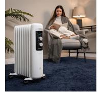 Radiateur électrique bain d’huile - CECOTEC - ReadyWarm 950 - 2000W - 9 éléments - Blanc