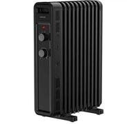Radiateur électrique bain d'huile - SENCOR - SOH 3511BK - 2300 W - 2 boutons - Noir
