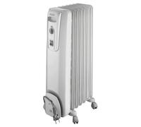 RADIATEUR ELECTRIQUE BAIN D'HUILE SUR ROULETTES MOBILE 1500W CHAMBRE SALON OU SALLE DE BAIN - DéLonghi